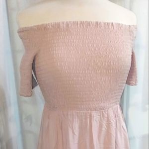 Off The Shoulder Maxi Dress